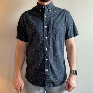 J Crew Mercantile Lightning Bolt Shirt - Small